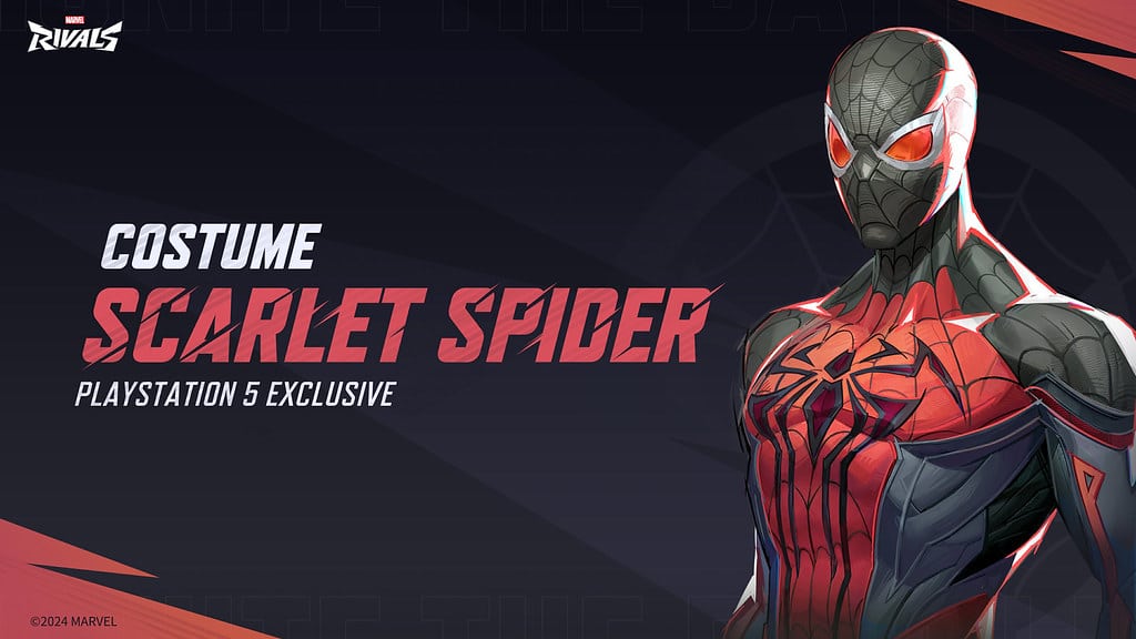 Marvel rivals - costume scarlet spider