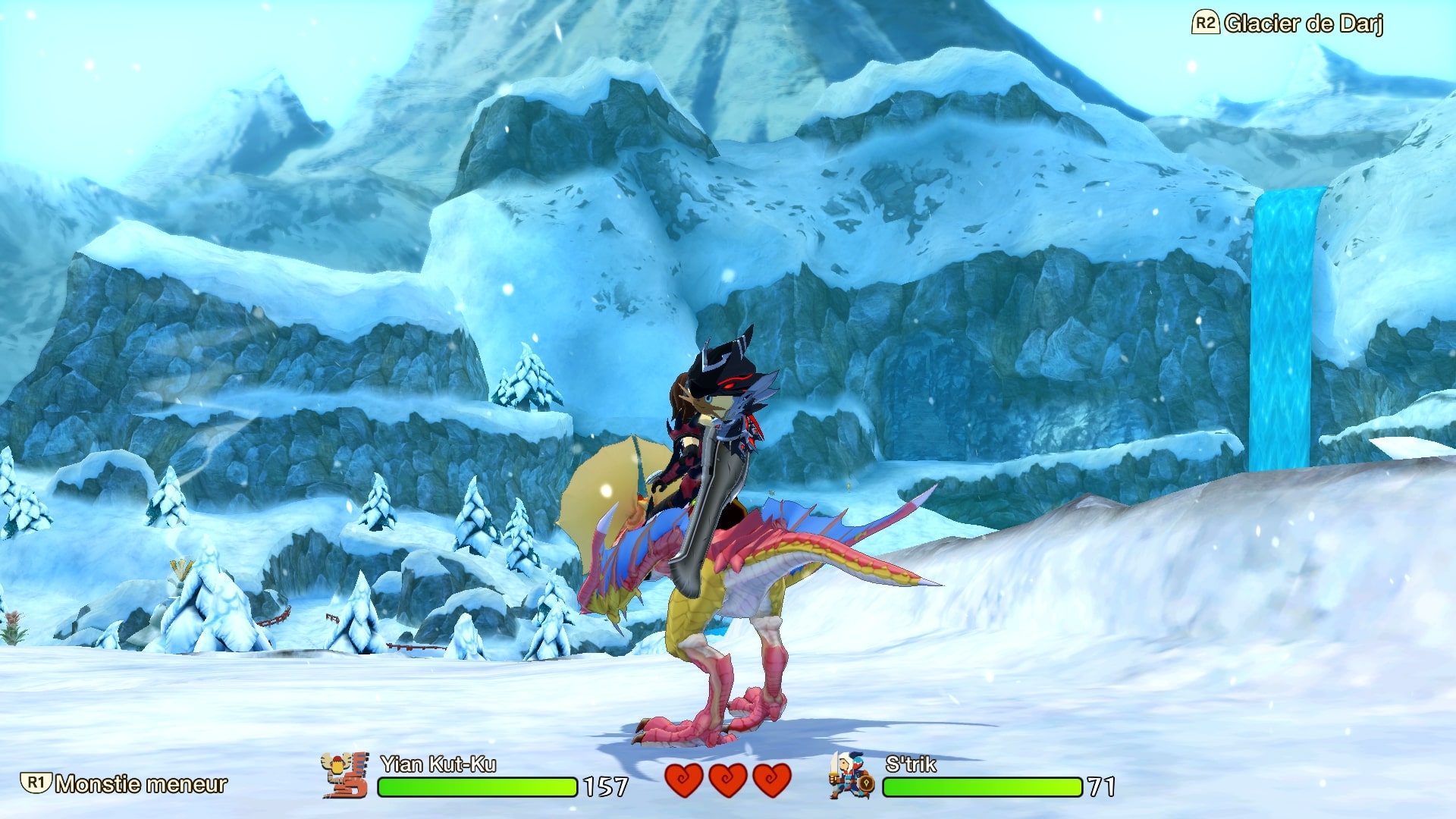 Monster hunter stories exploration neige 6