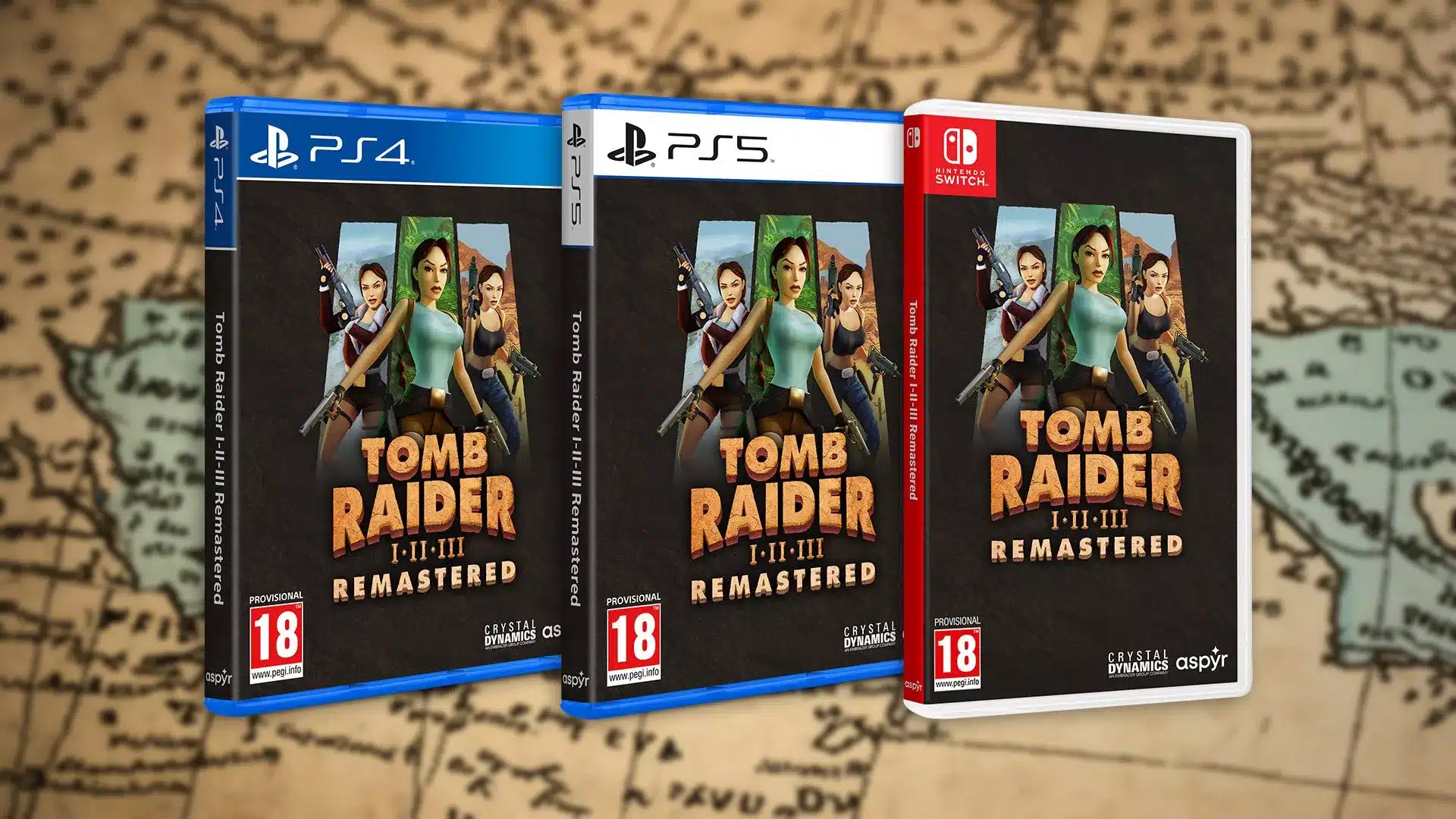 La trilogie Tomb Raider I-III Remastered va sortir dans plusieurs éditions  physiques