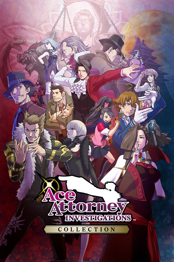 Jaquette d'Ace Attorney Investigations Collection