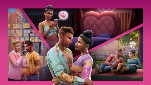 Image d'illustration pour l'article : Les Sims 4 Amour Fou est une nouvelle extension torride sur la drague, les rencontres et faire crac-crac, les nouveautés