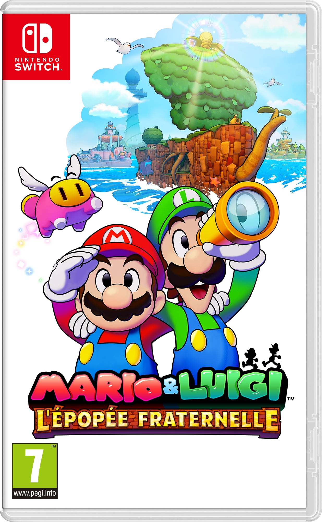 Mario et luigi epopee fraternelle jaquette 1