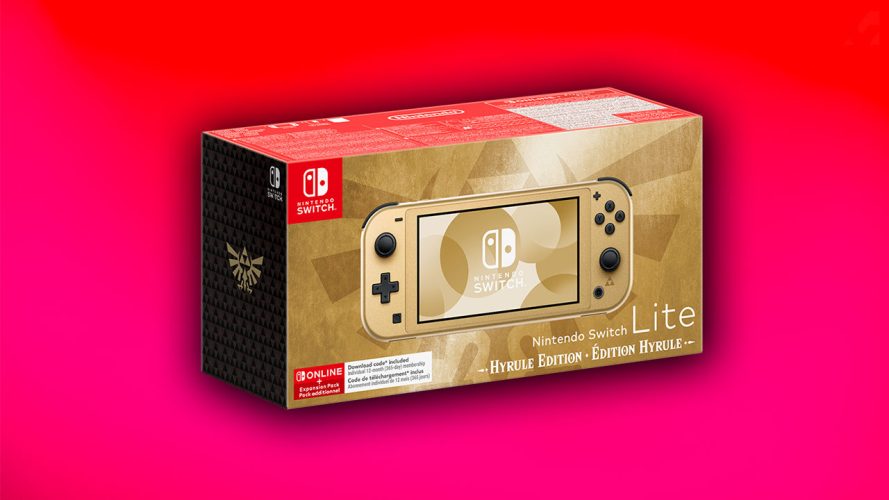 Image d\'illustration pour l\'article : Nintendo Switch Lite Zelda Hyrule Edition, où précommander la console collector au meilleur prix ?