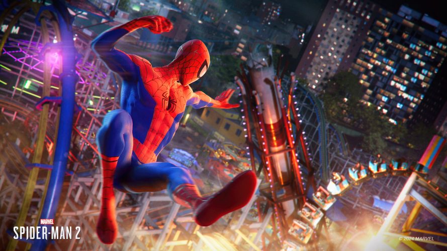 Image d\'illustration pour l\'article : Marvel’s Spider-Man 2 va se mettre à jour avec 8 tenues gratuites supplémentaires