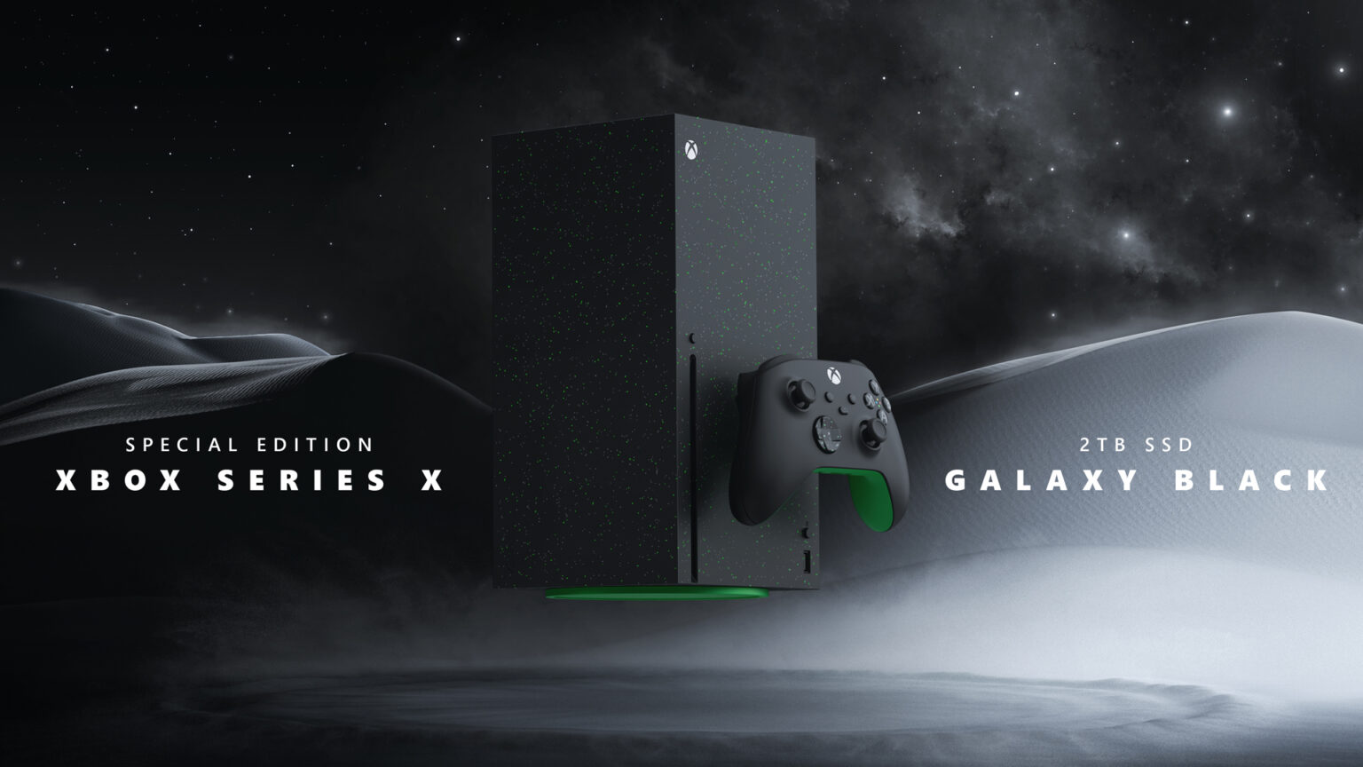 Xbox series x special edition galaxy black 3