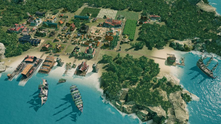 Republic of pirates, colonies, bateaux, port, île