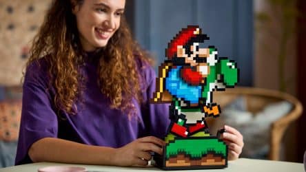 Image d'illustration pour l'article : LEGO va sortir un nouveau set Mario et Yoshi qui fera plaisir aux plus nostalgiques