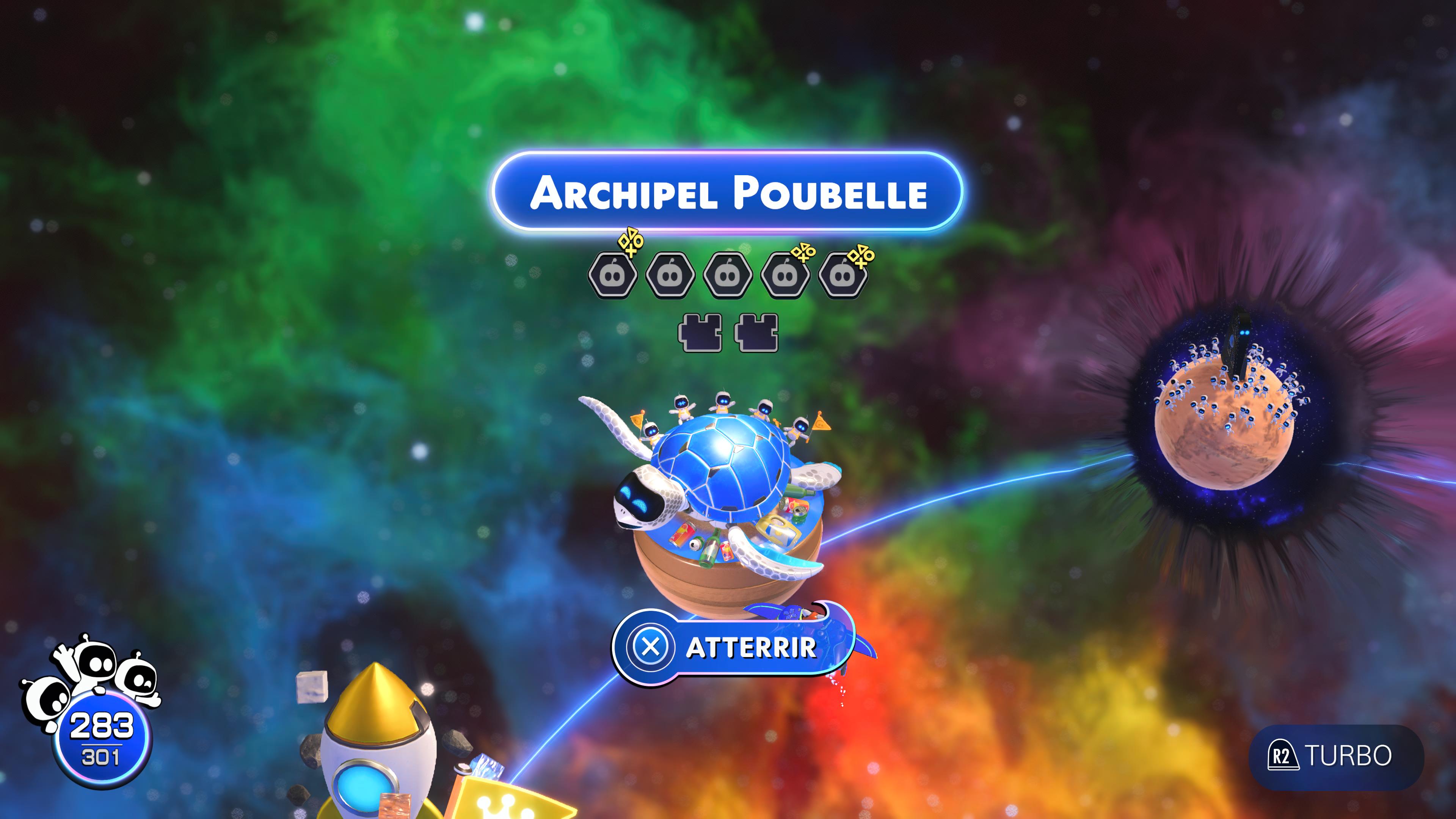 Astro bot archipel poubelle 214