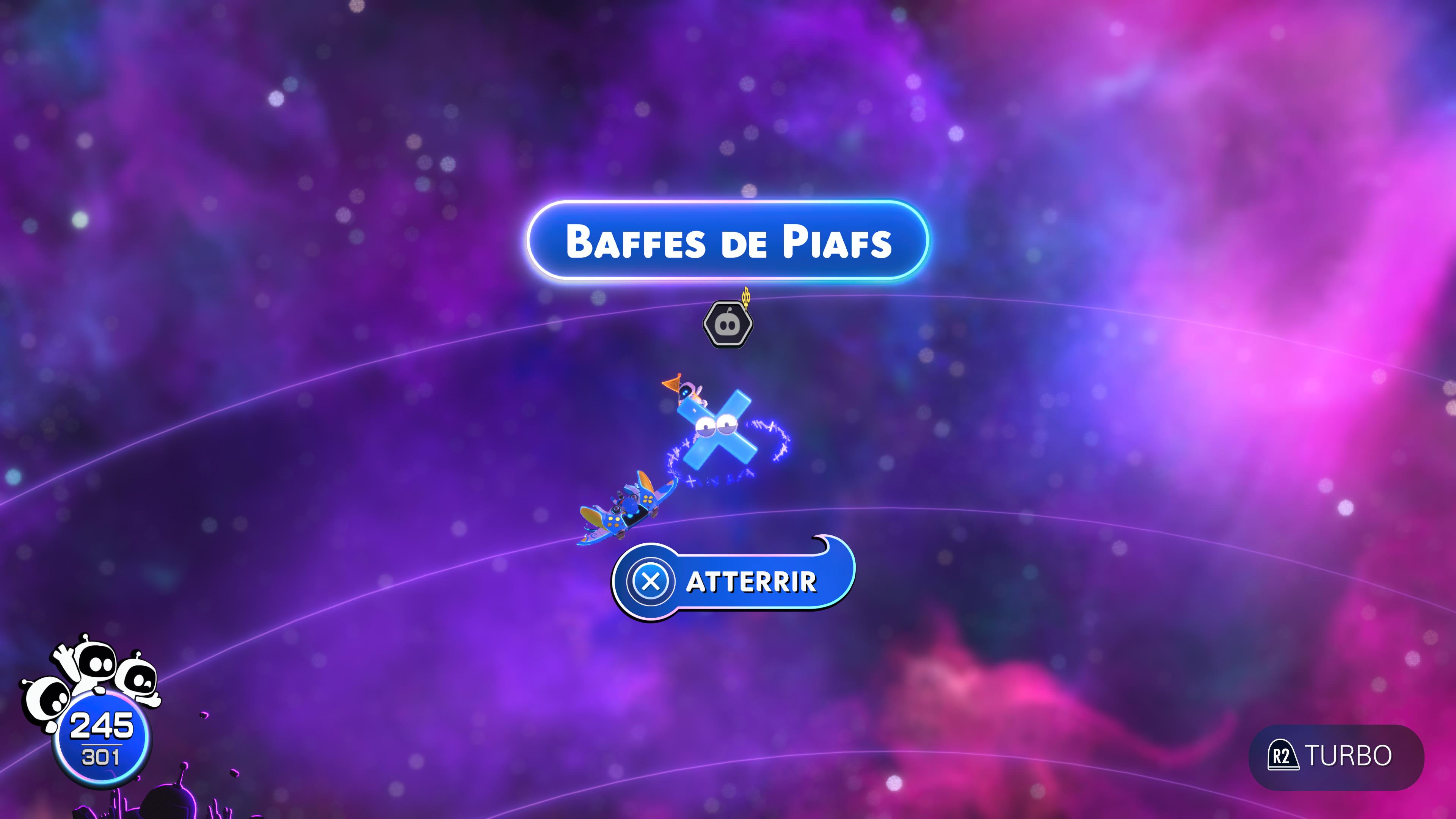 Astro bot baffes de piafs 222