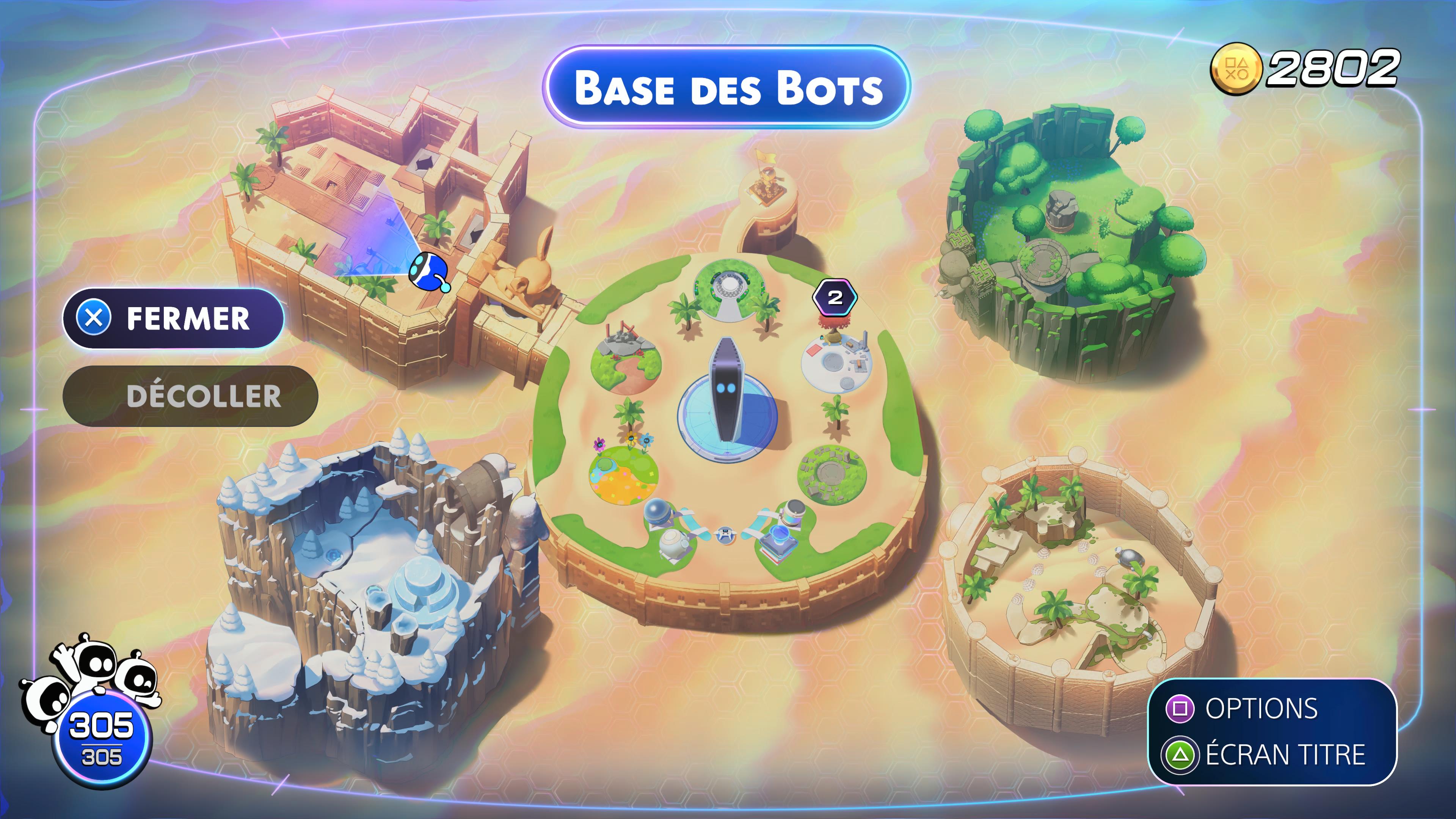 Astro bot base des bots map 10 38