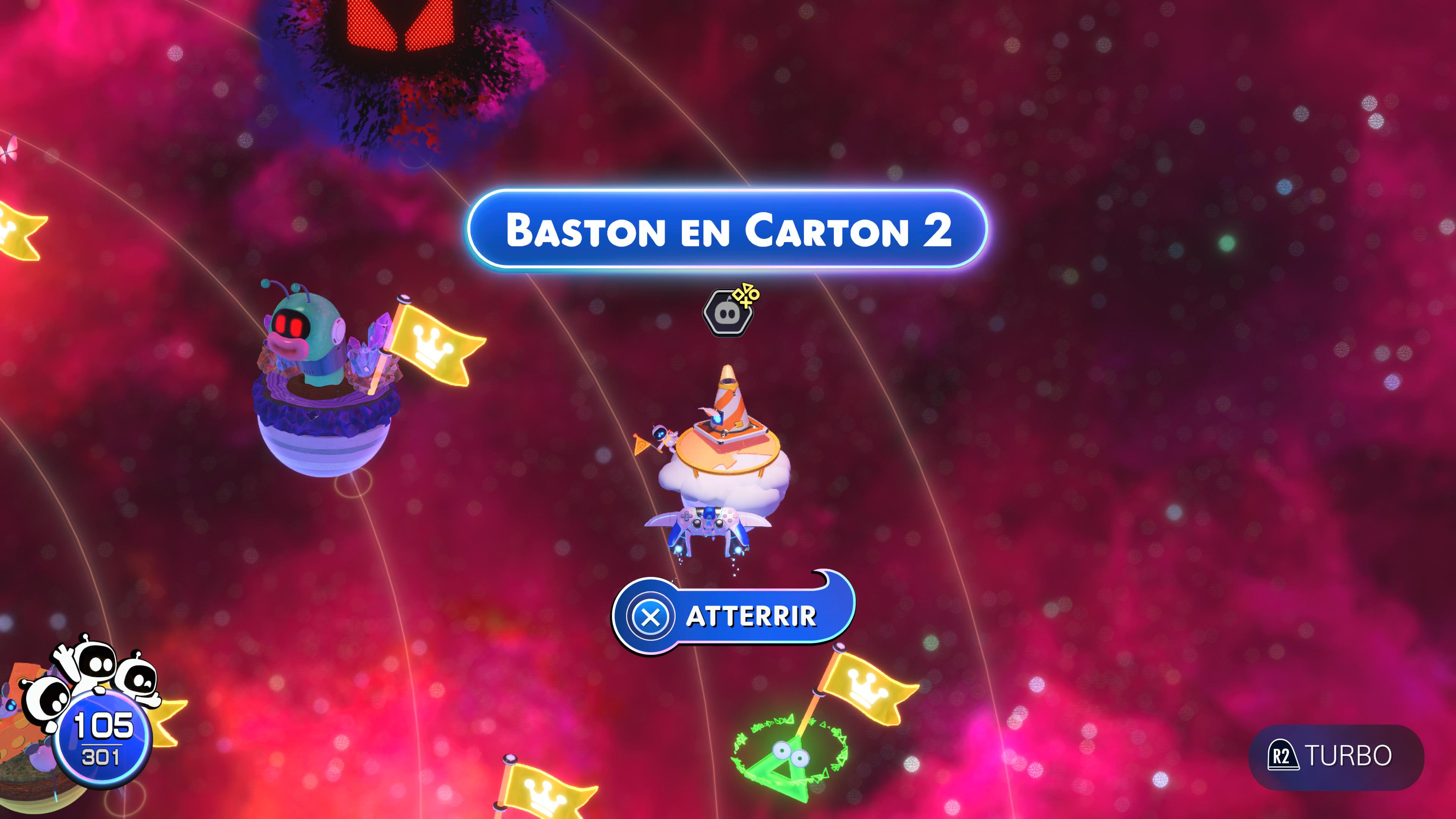 Astro bot baston en carton 175