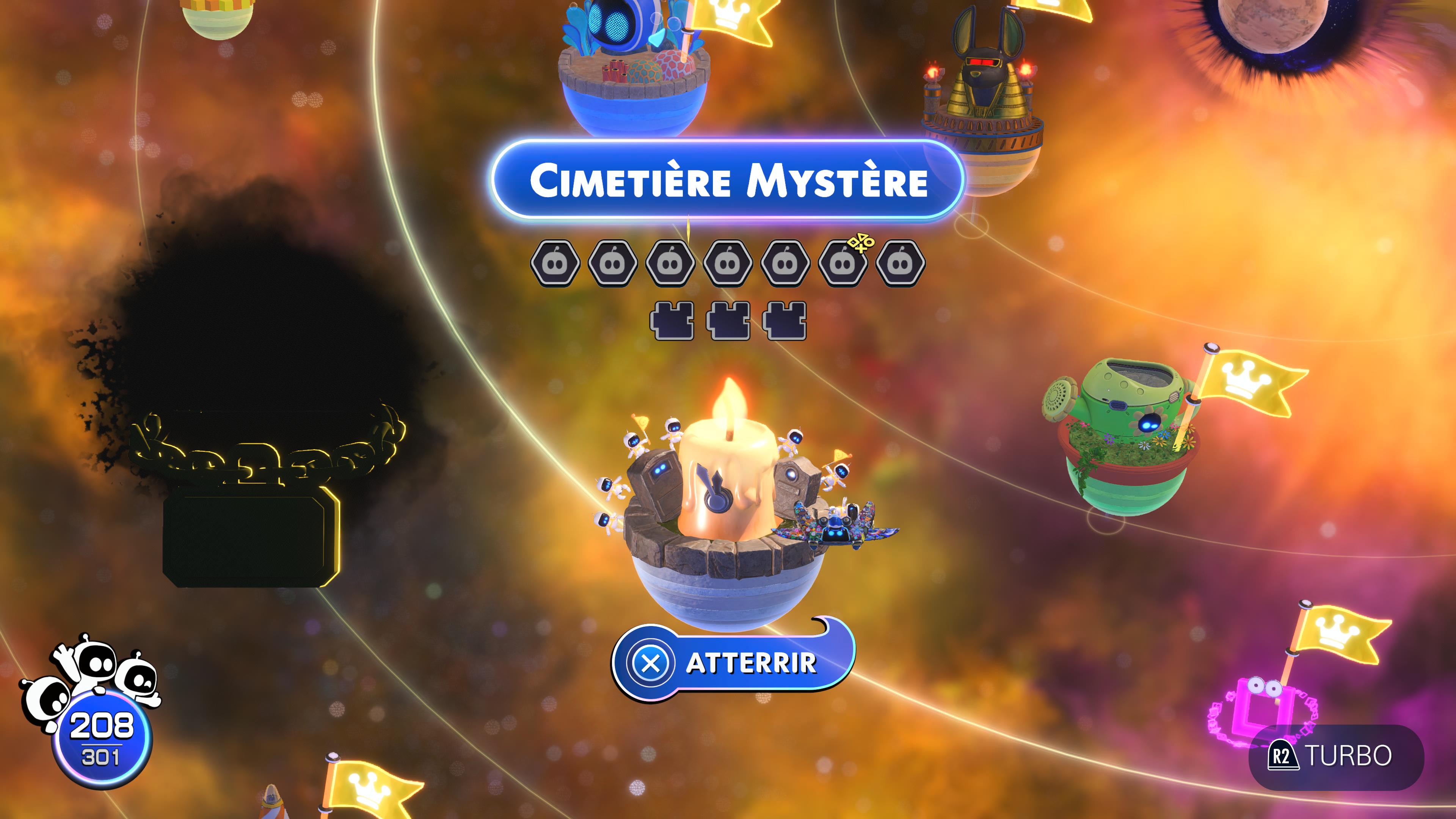 Astro bot cimetiere mystere 87