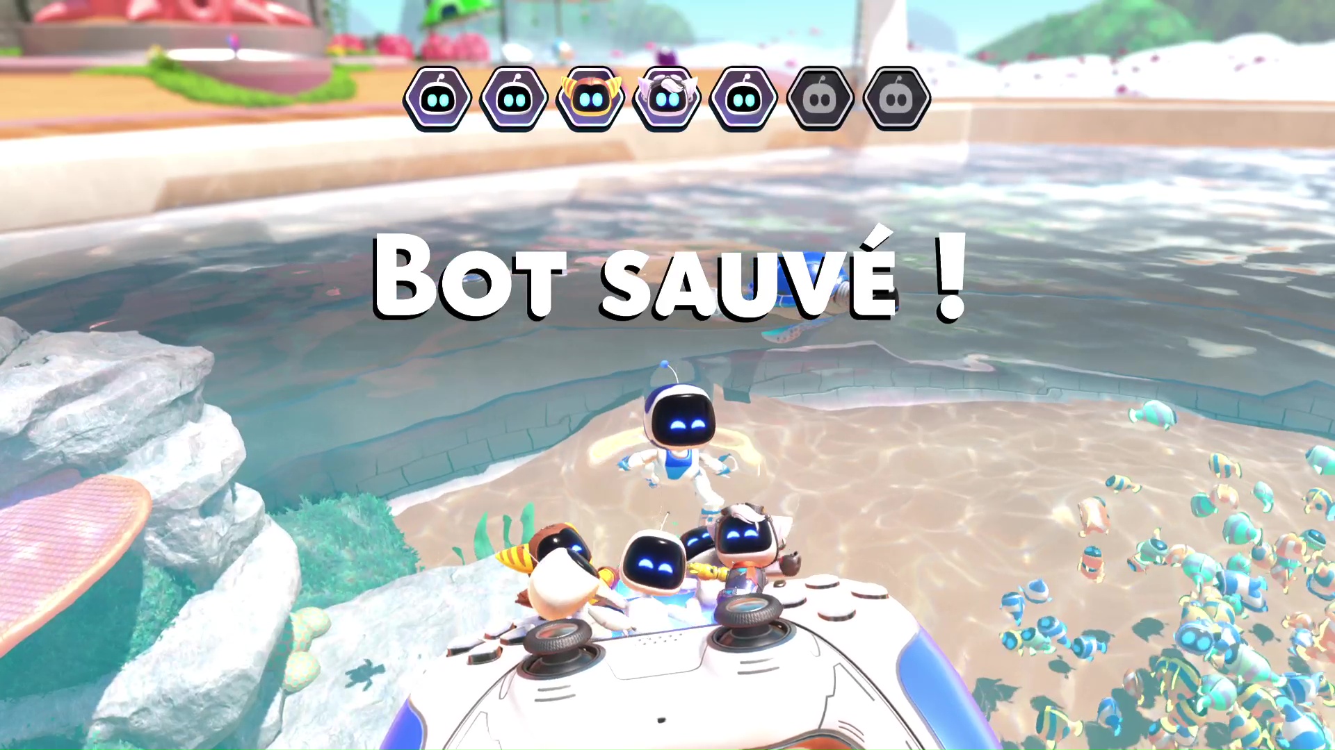 Astro bot collectibles bot nebuleuse du gorille 21 21