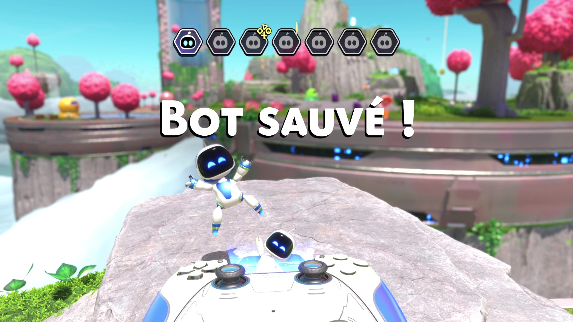 Astro bot collectibles bot nebuleuse du gorille 3 4