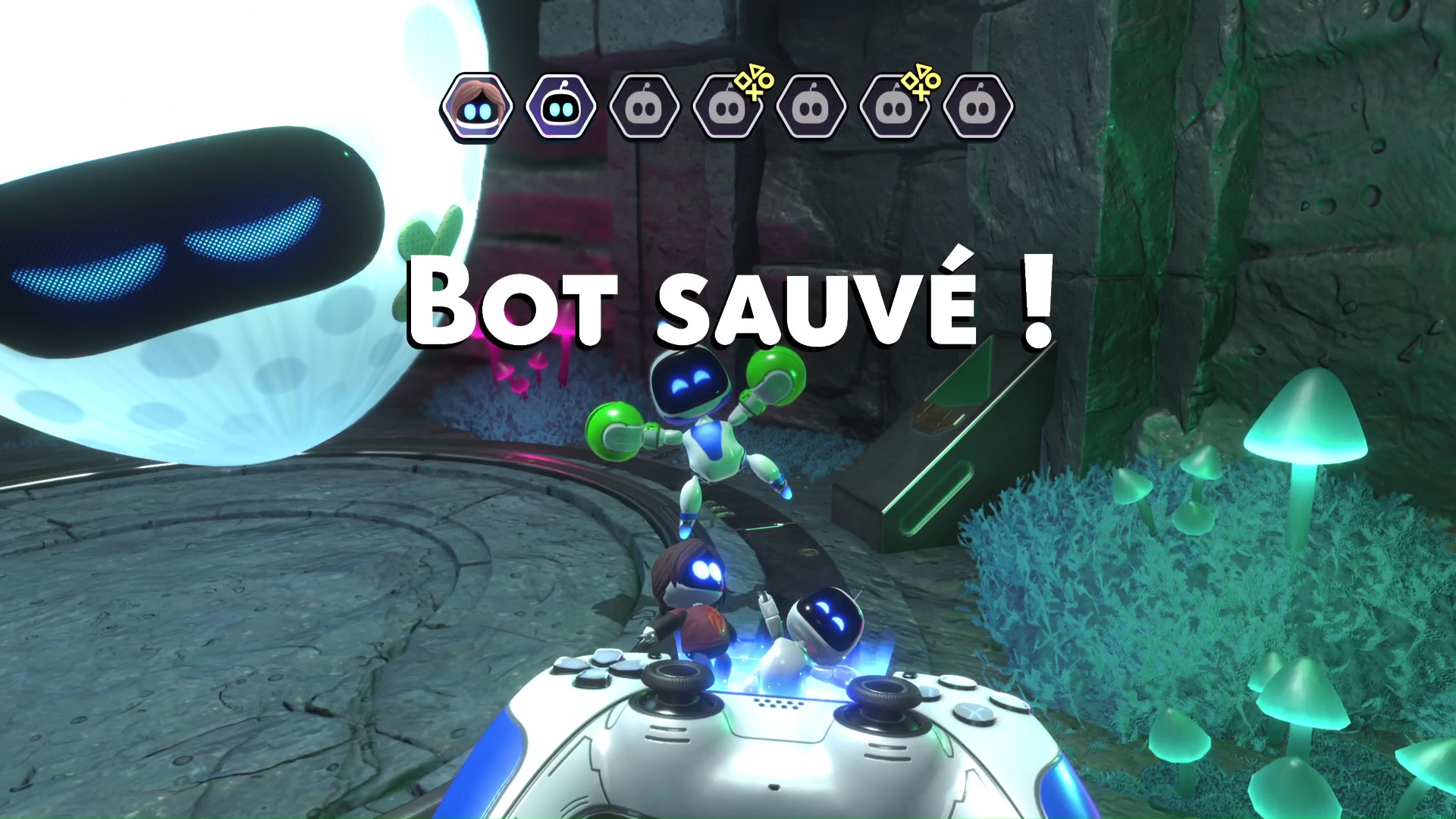 Astro bot collectibles bots apex tentaculaire 109 112