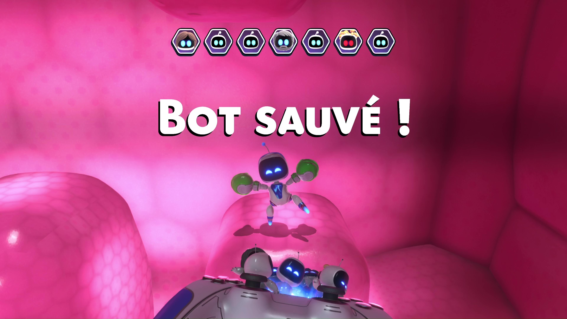 Astro bot collectibles bots apex tentaculaire 127 130