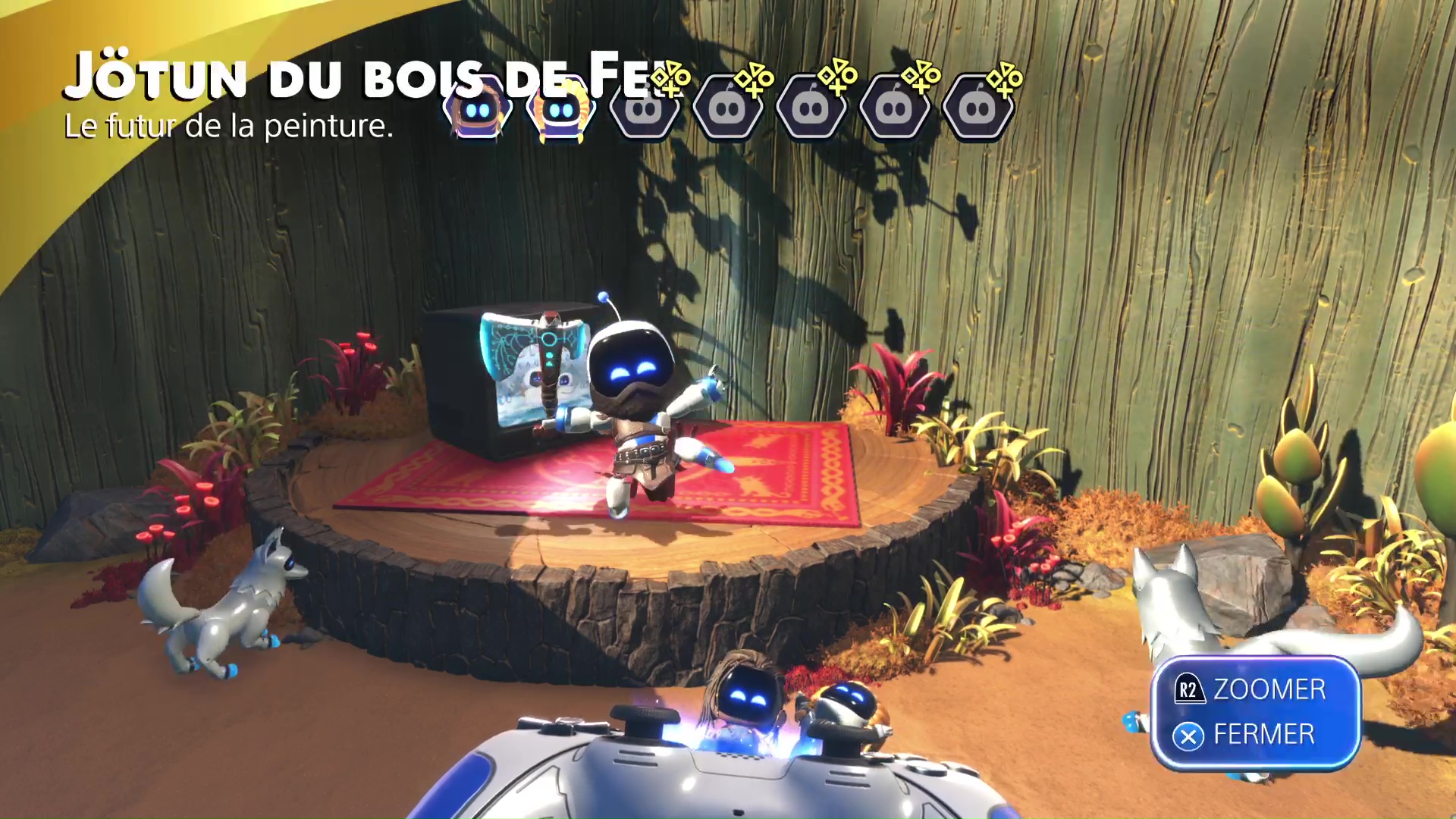 Astro bot collectibles bots apex tentaculaire 136 140