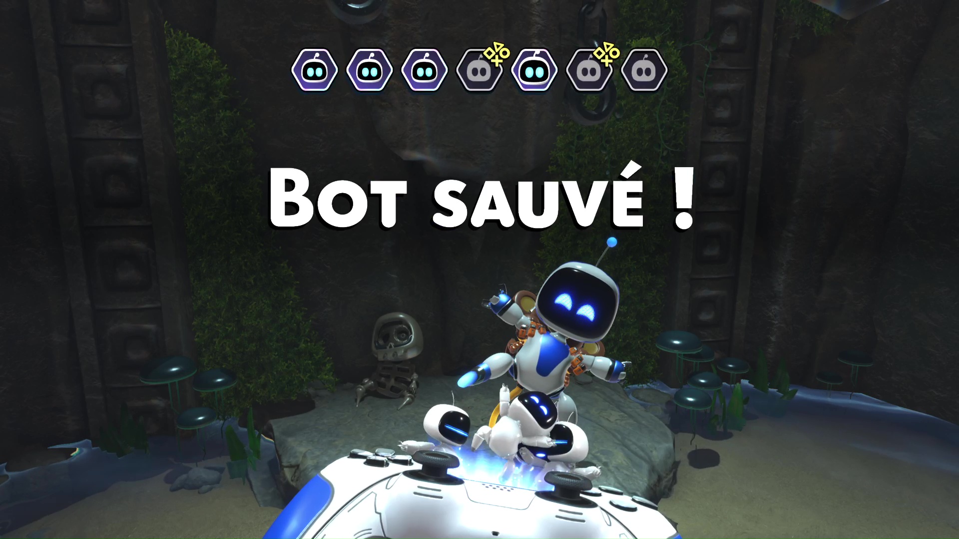 Astro bot collectibles bots apex tentaculaire 21 22