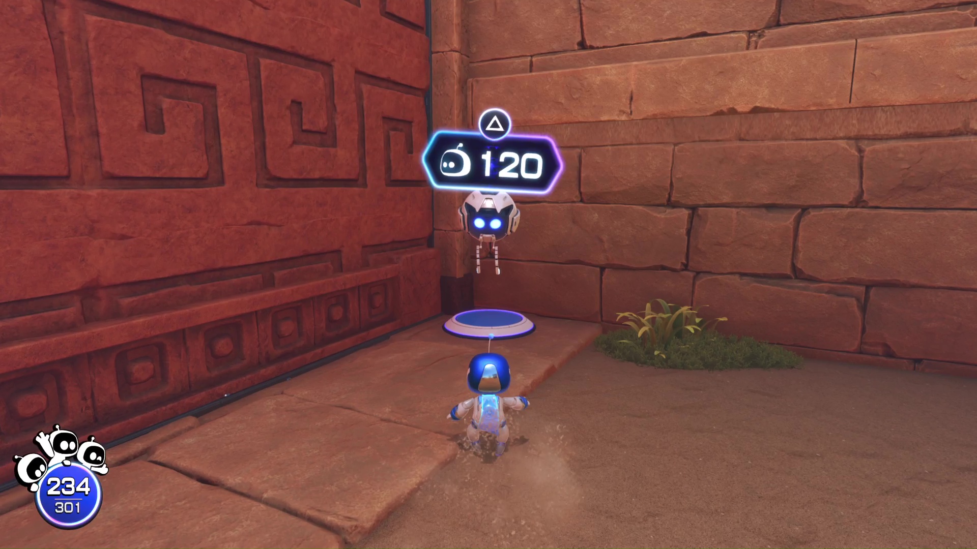 Astro bot collectibles bots base des bots 112 122