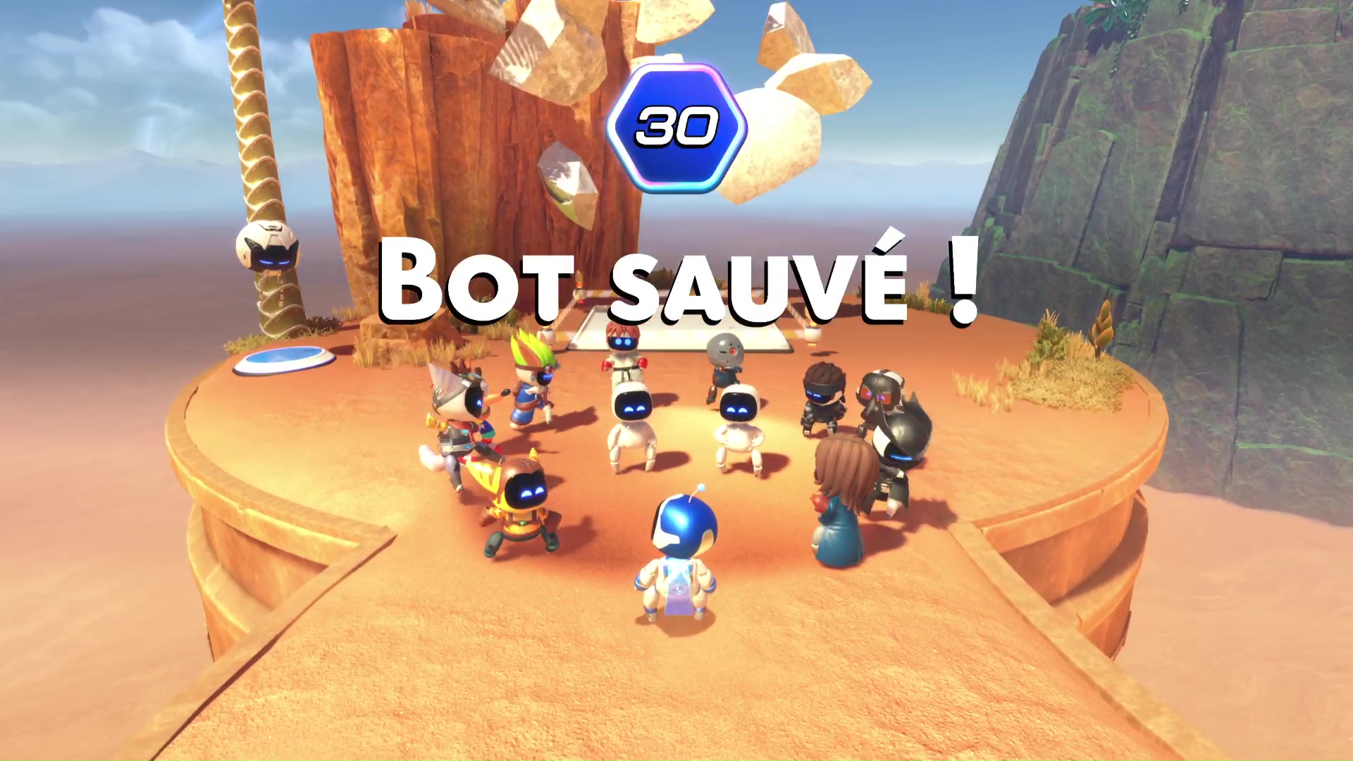 Astro bot collectibles bots base des bots 3 7