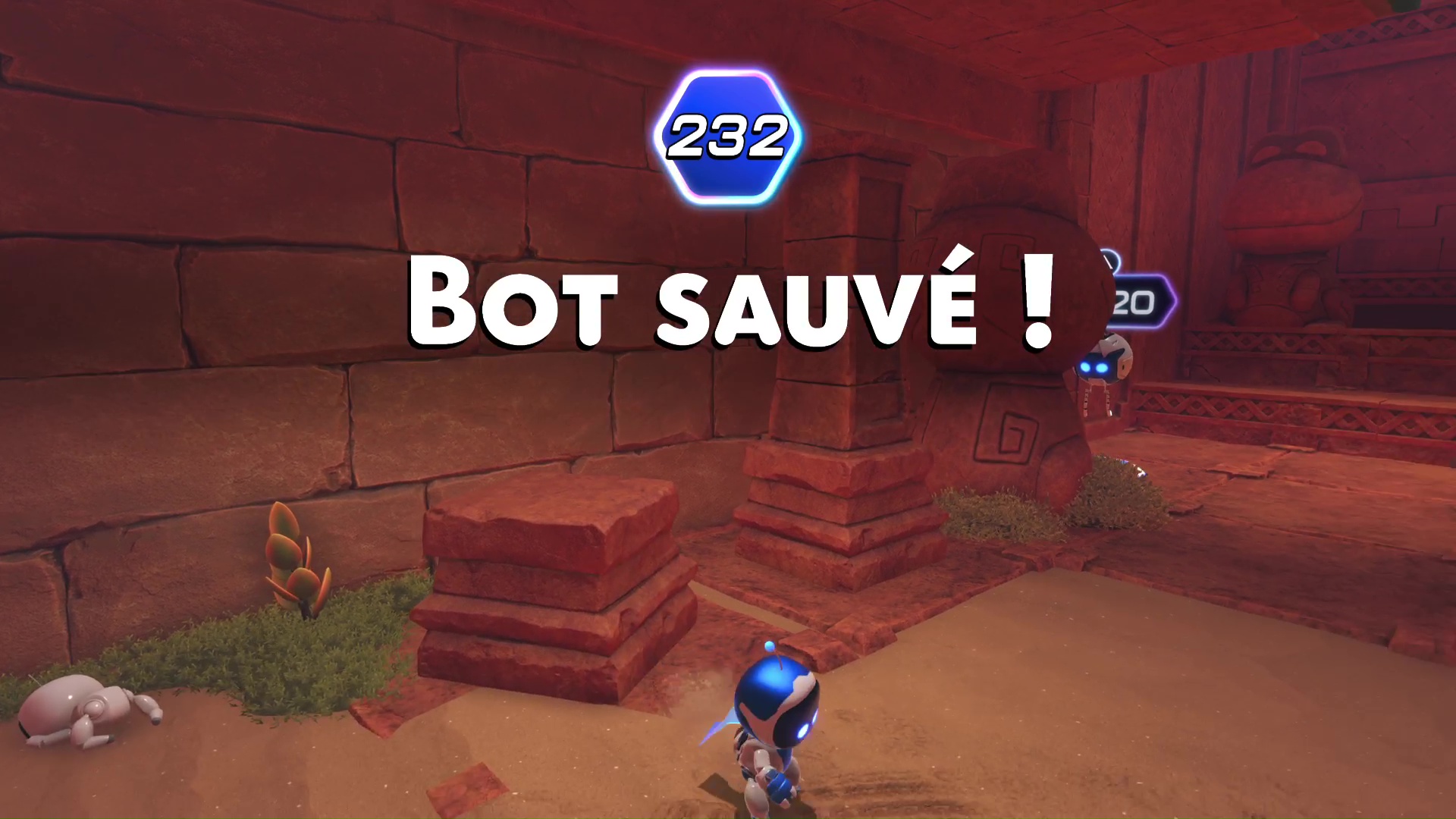 Astro bot collectibles bots base des bots 90 100