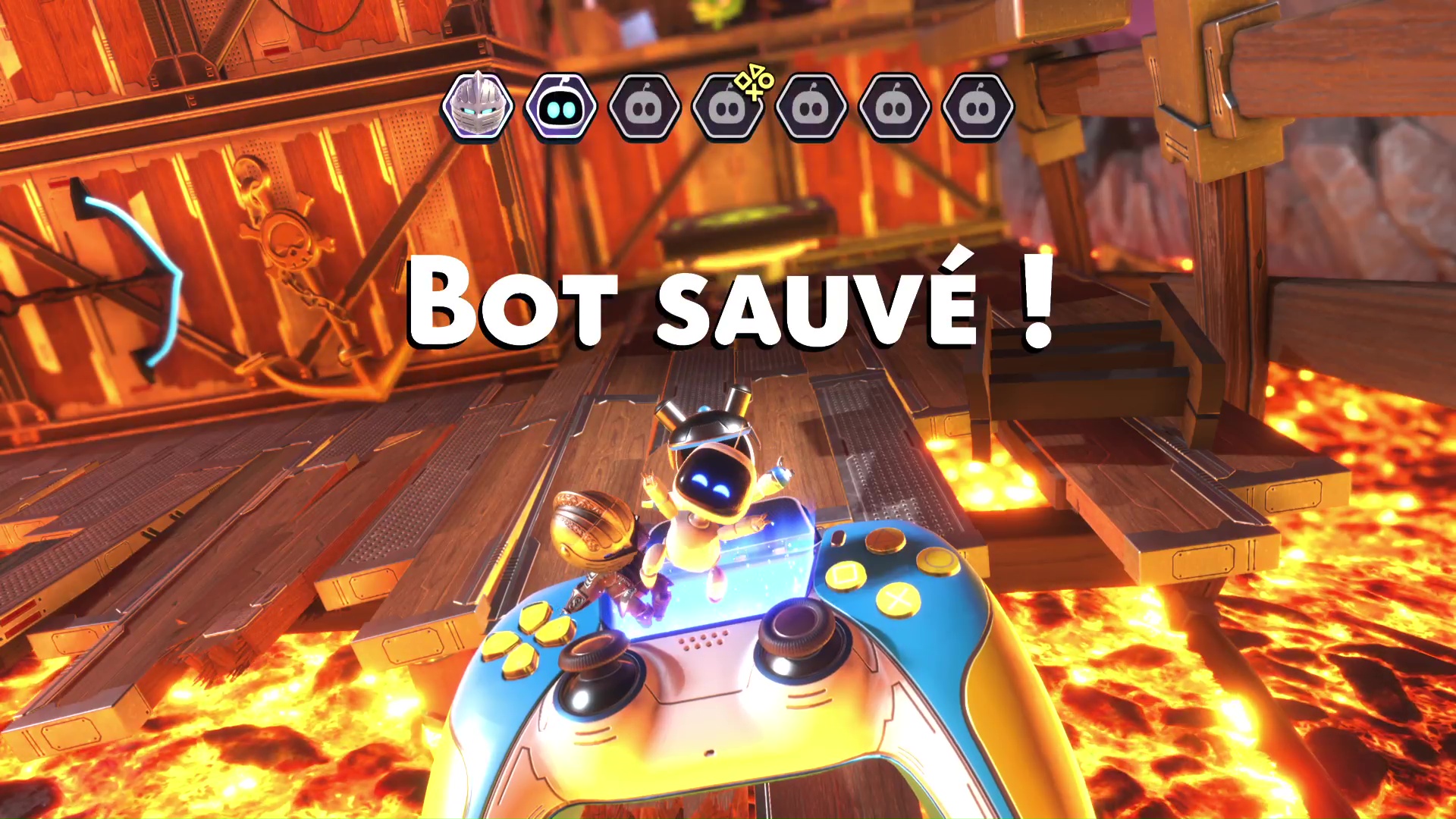 Astro bot collectibles bots radiant du rapace 129 105