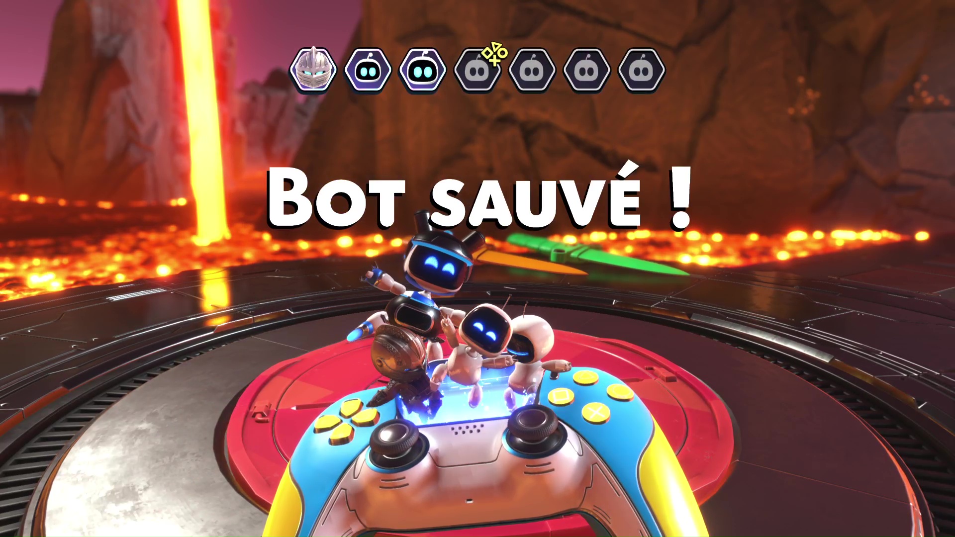 Astro bot collectibles bots radiant du rapace 136 112