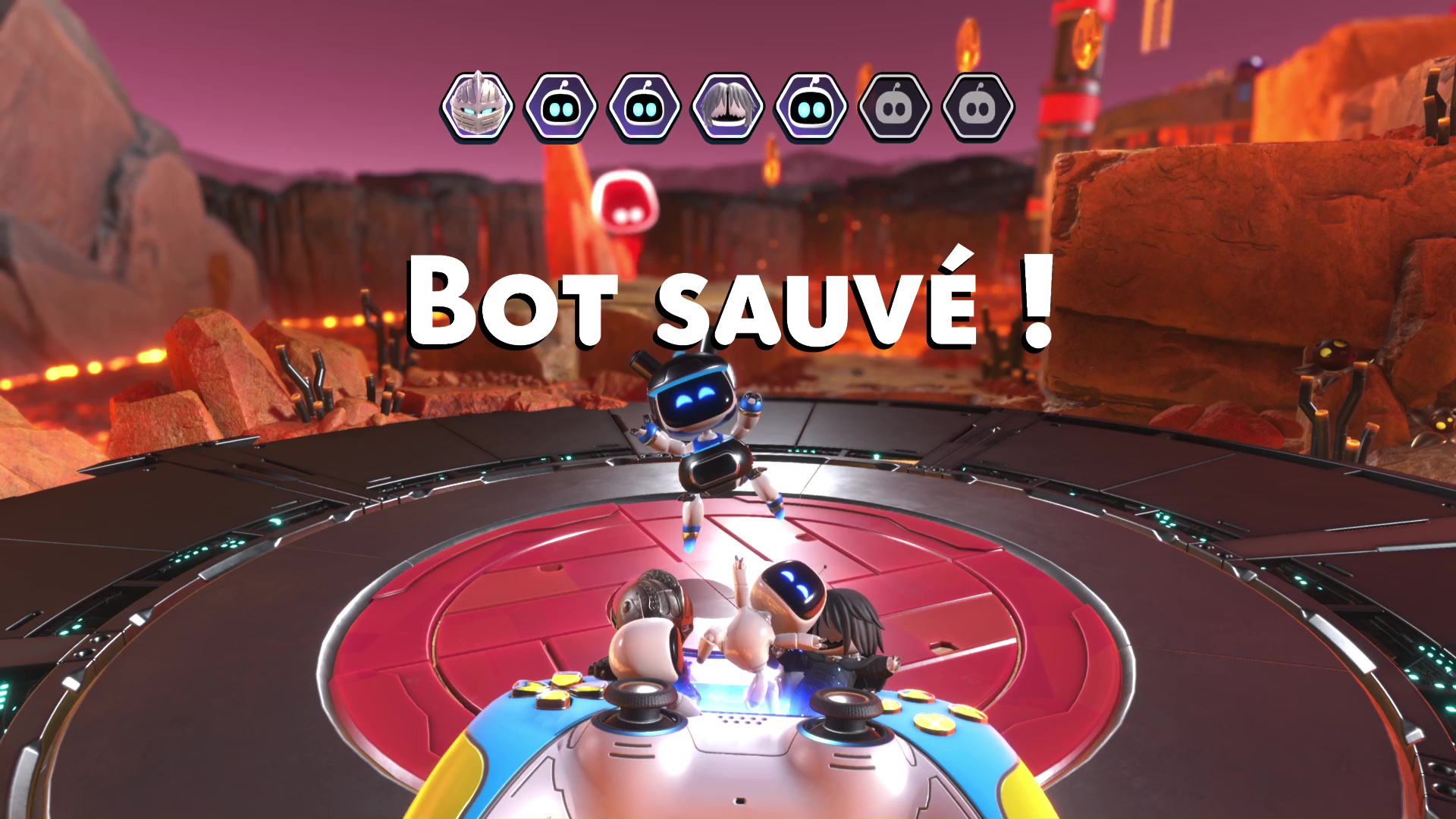 Astro bot collectibles bots radiant du rapace 148 124