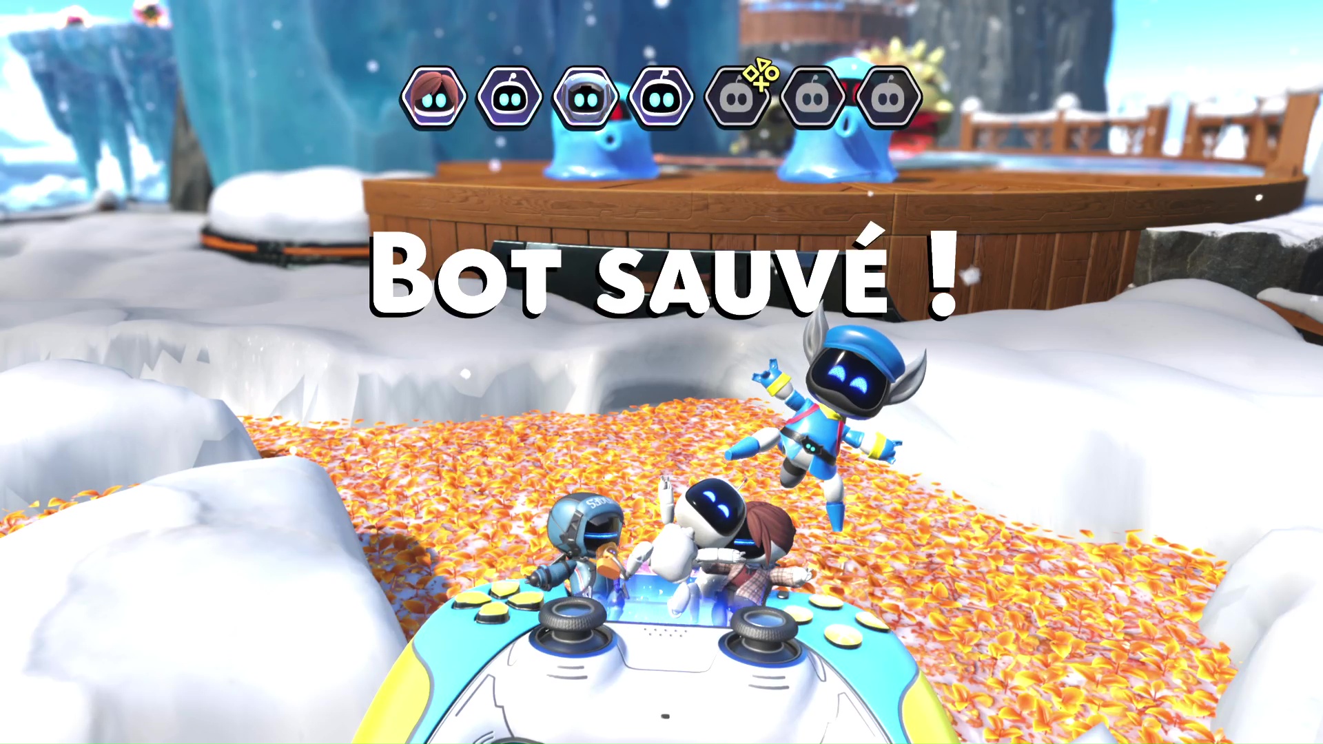 Astro bot collectibles bots radiant du rapace 72 46