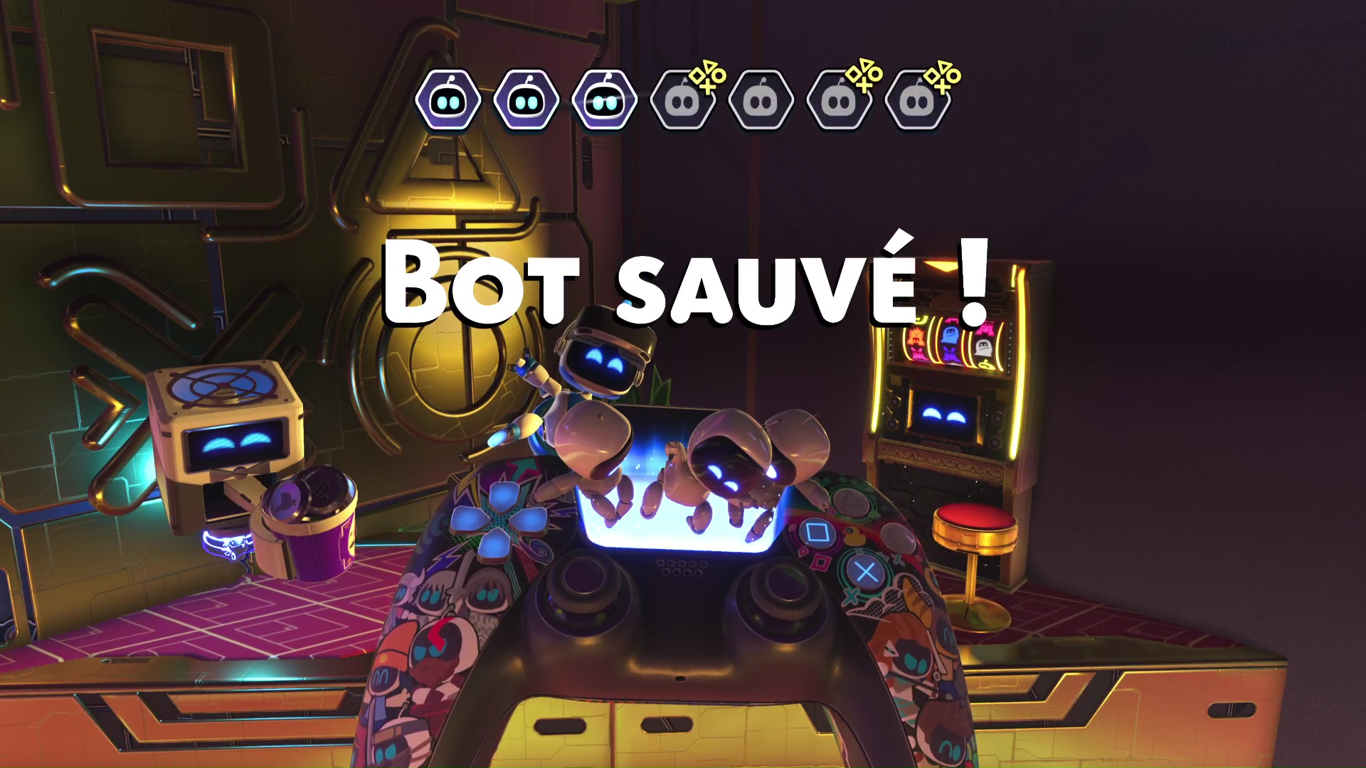 Astro bot collectibles bots systeme du serpent 12 12