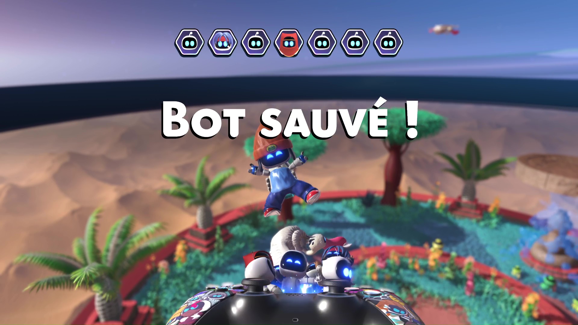 Astro bot collectibles bots systeme du serpent 122 126