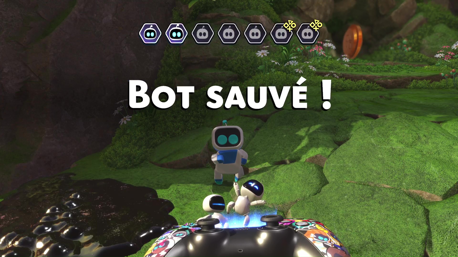 Astro bot collectibles bots systeme du serpent 38 39