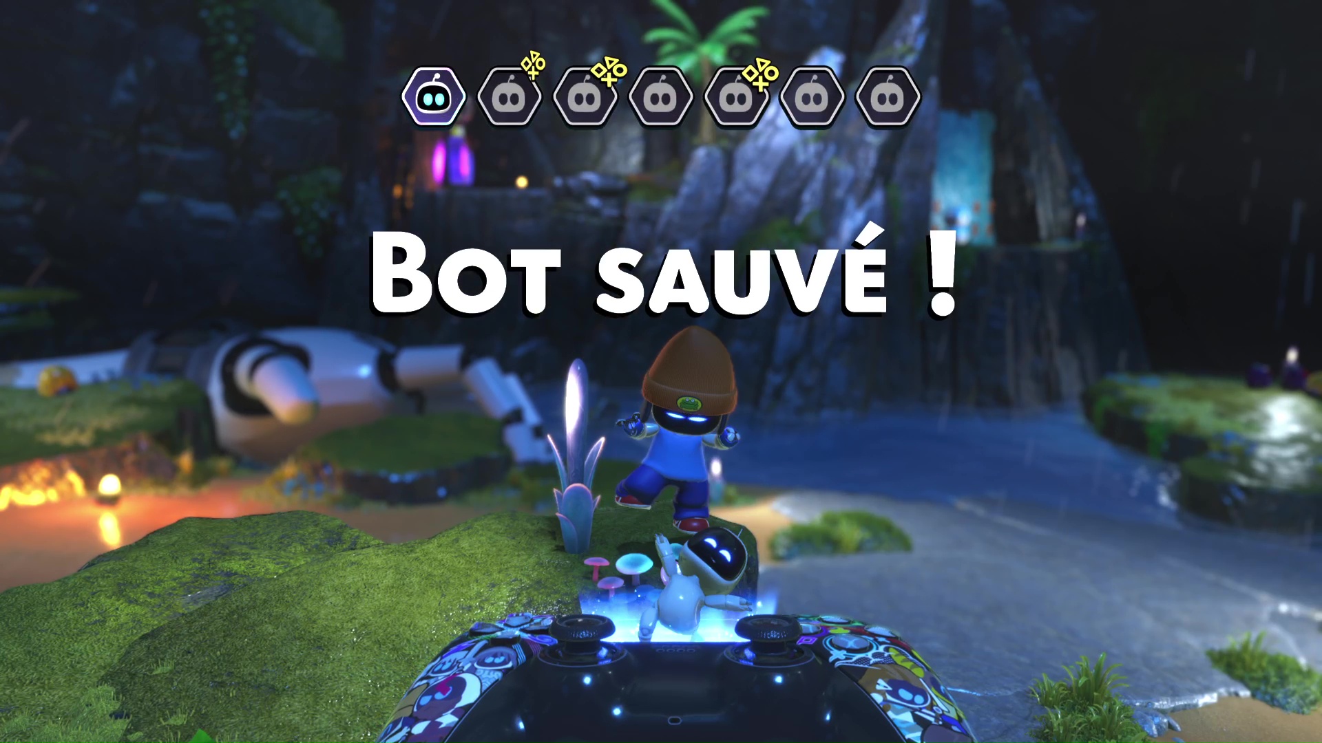 Astro bot collectibles bots systeme du serpent 67 68