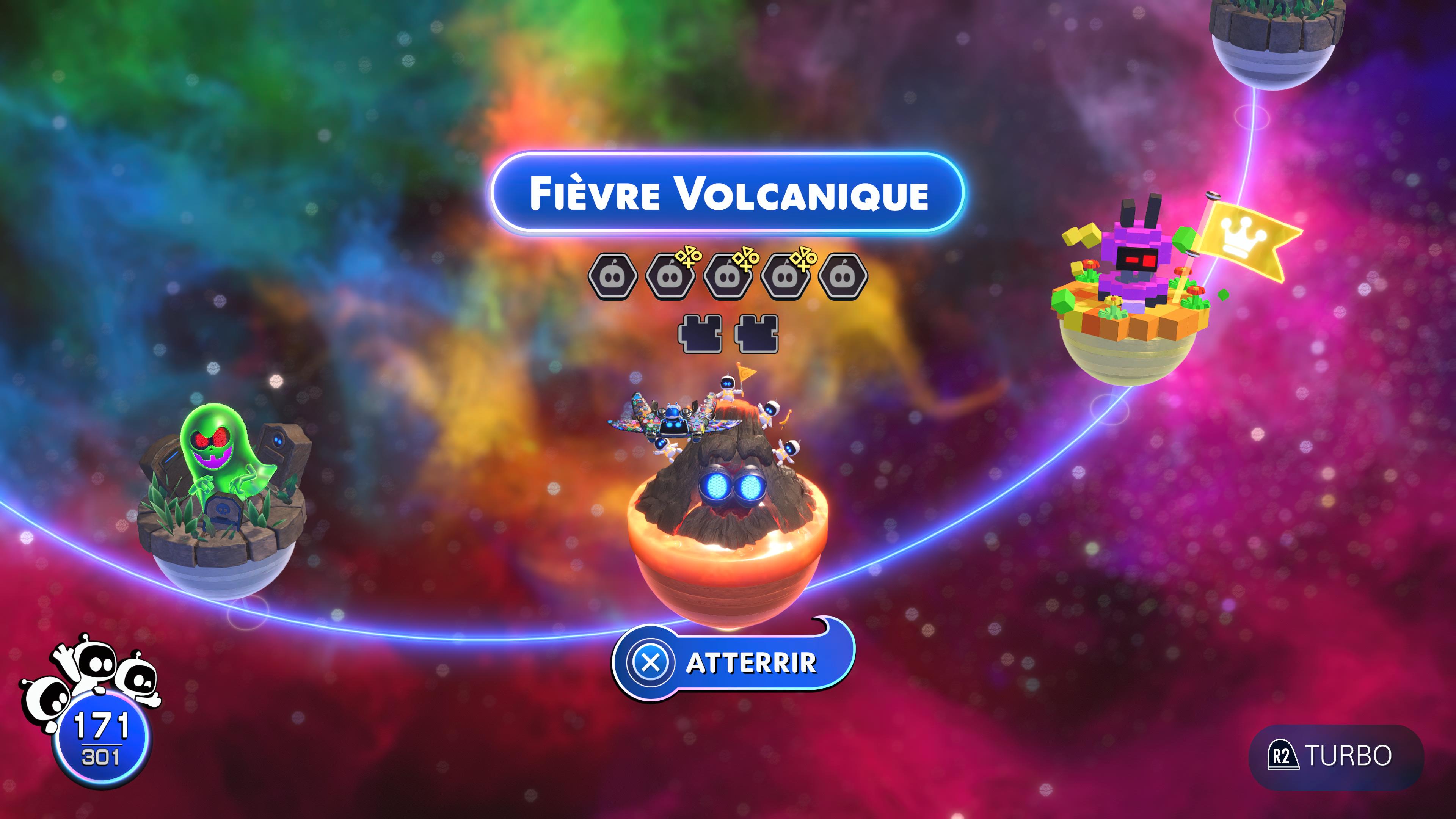 Astro bot fievre volcanique 93