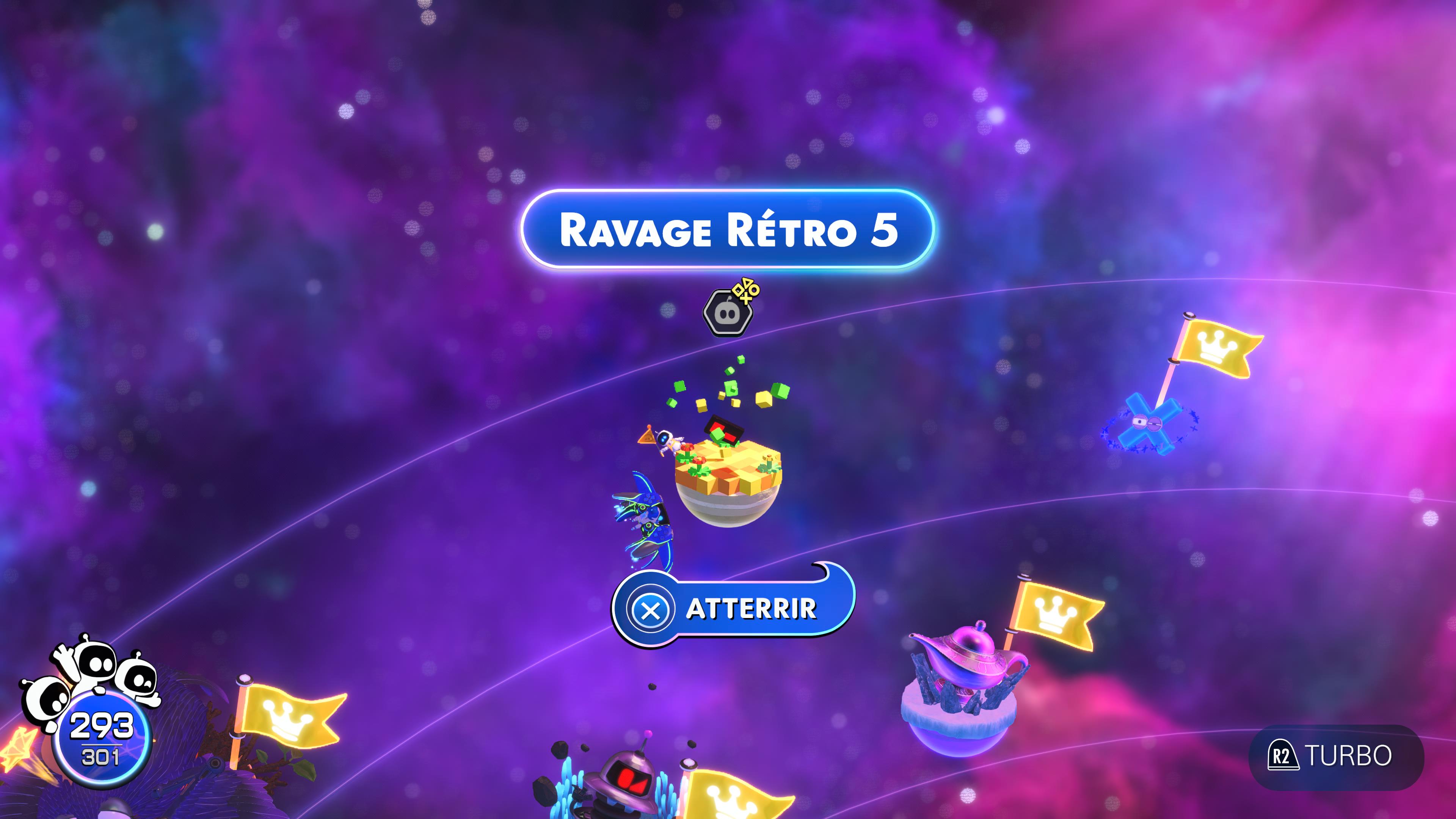 Astro bot ravage retro cinq 196