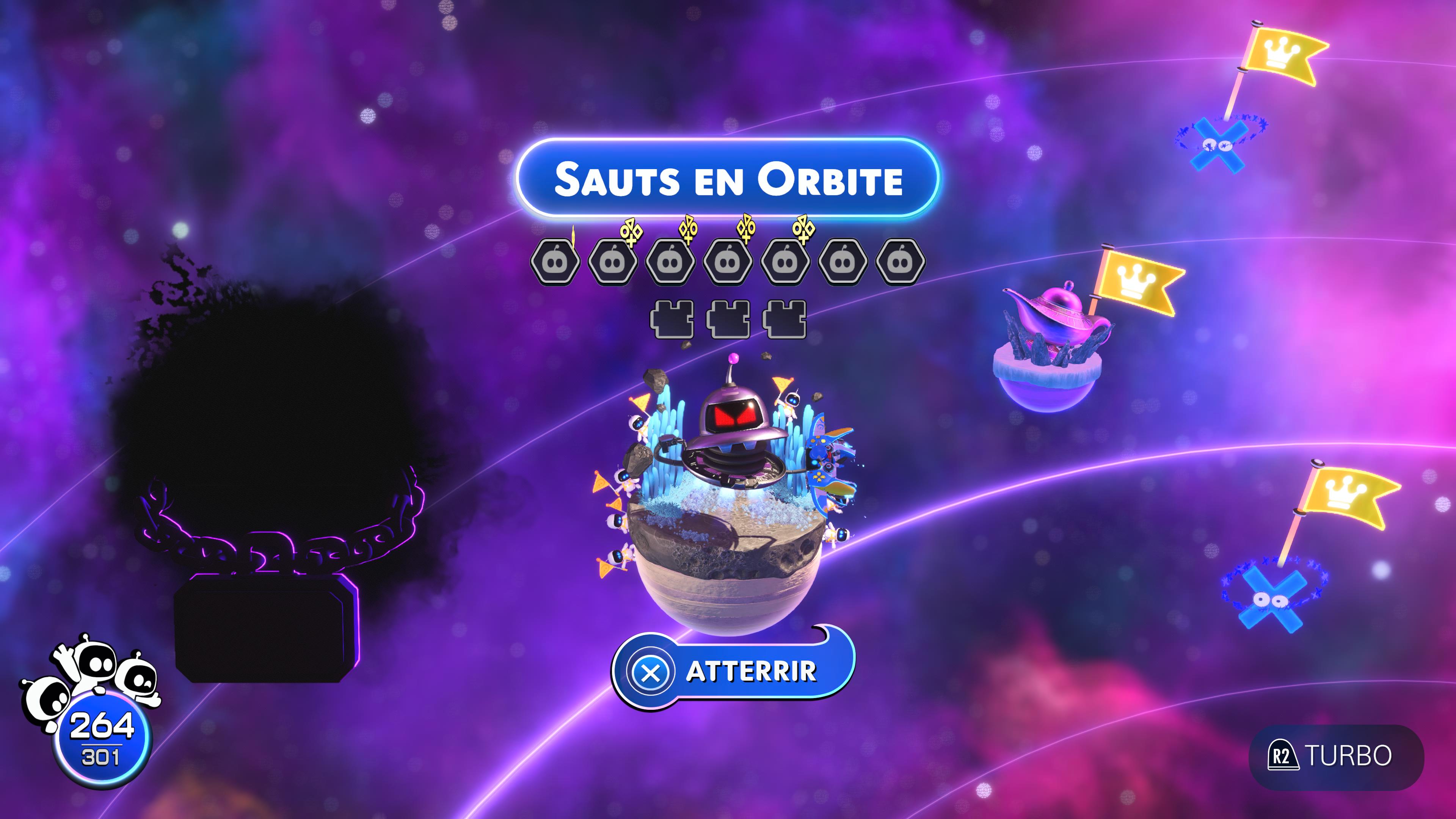 Astro bot sauts en orbite 45