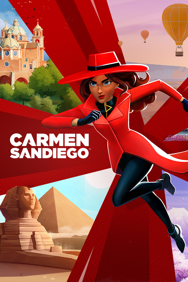 Jaquette de Carmen Sandiego