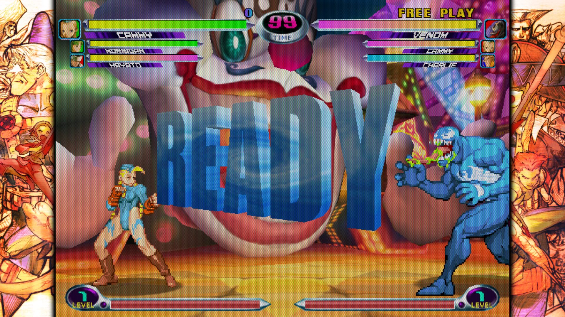 Marvel vs. Capcom fighting collection cammy