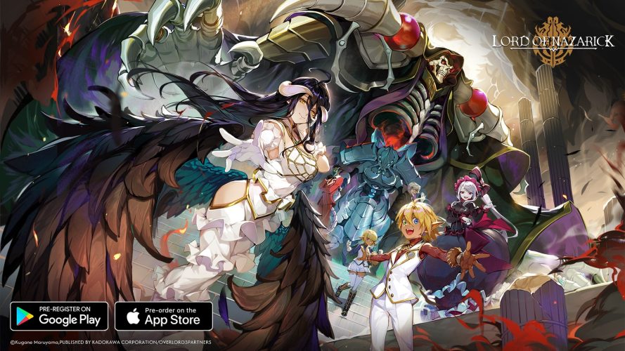 Image d\'illustration pour l\'article : Le jeu mobile Lord of Nazarick, tiré de l’anime Overlord, arrivera bientôt chez nous