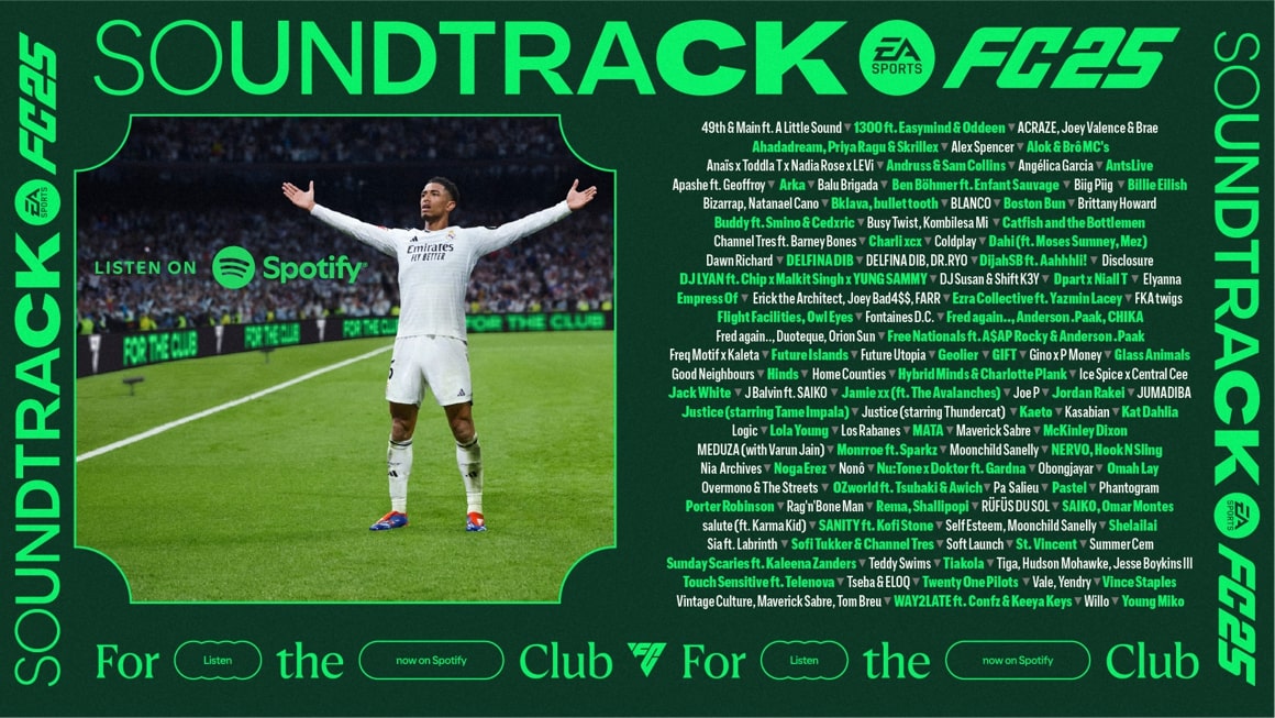 Soundtrack ea sports fc 25 1 1