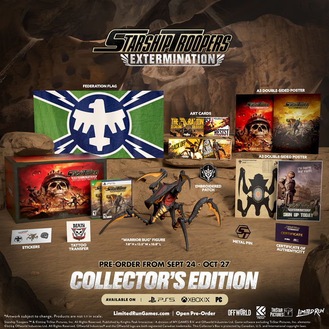 Starship troopers extermination collector 6