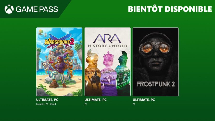 Image d\'illustration pour l\'article : Xbox Game Pass : Ara: History Untold, Frostpunk 2 et Wargroove 2 au programme des ajouts de septembre