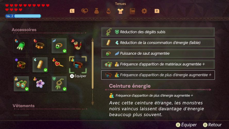 Image d\'illustration pour l\'article : Comment équiper plus d’accessoires – The Legend of Zelda: Echoes of Wisdom