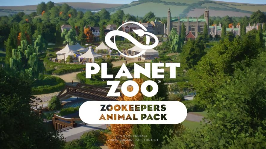 Image d\'illustration pour l\'article : Planet Zoo célèbre ses 5 ans en sortant un nouveau (et dernier ?) DLC, Zookeepers Animal Pack