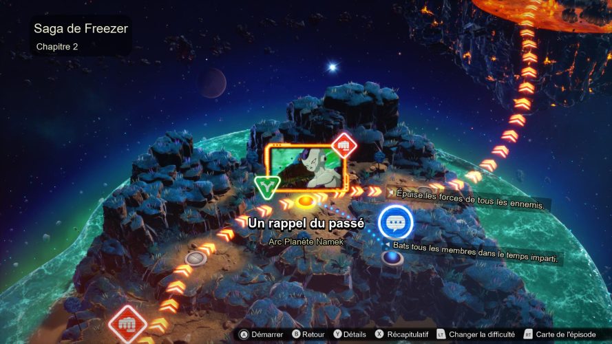 Débloquer toutes les routes de Freezer | Dragon Ball Sparking Zero