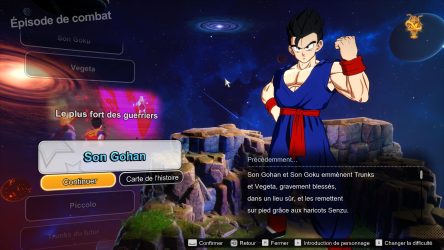 Image d'illustration pour l'article : Débloquer toutes les routes de Gohan dans l’Episode de combat – Dragon Ball Sparking Zero