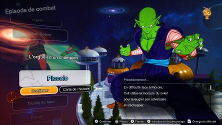 Image d'illustration pour l'article : Débloquer toutes les routes de Piccolo dans l’Episode de combat – Dragon Ball Sparking Zero