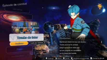 Image d'illustration pour l'article : Débloquer toutes les routes de Trunks du futur dans l’Episode de combat – Dragon Ball Sparking Zero