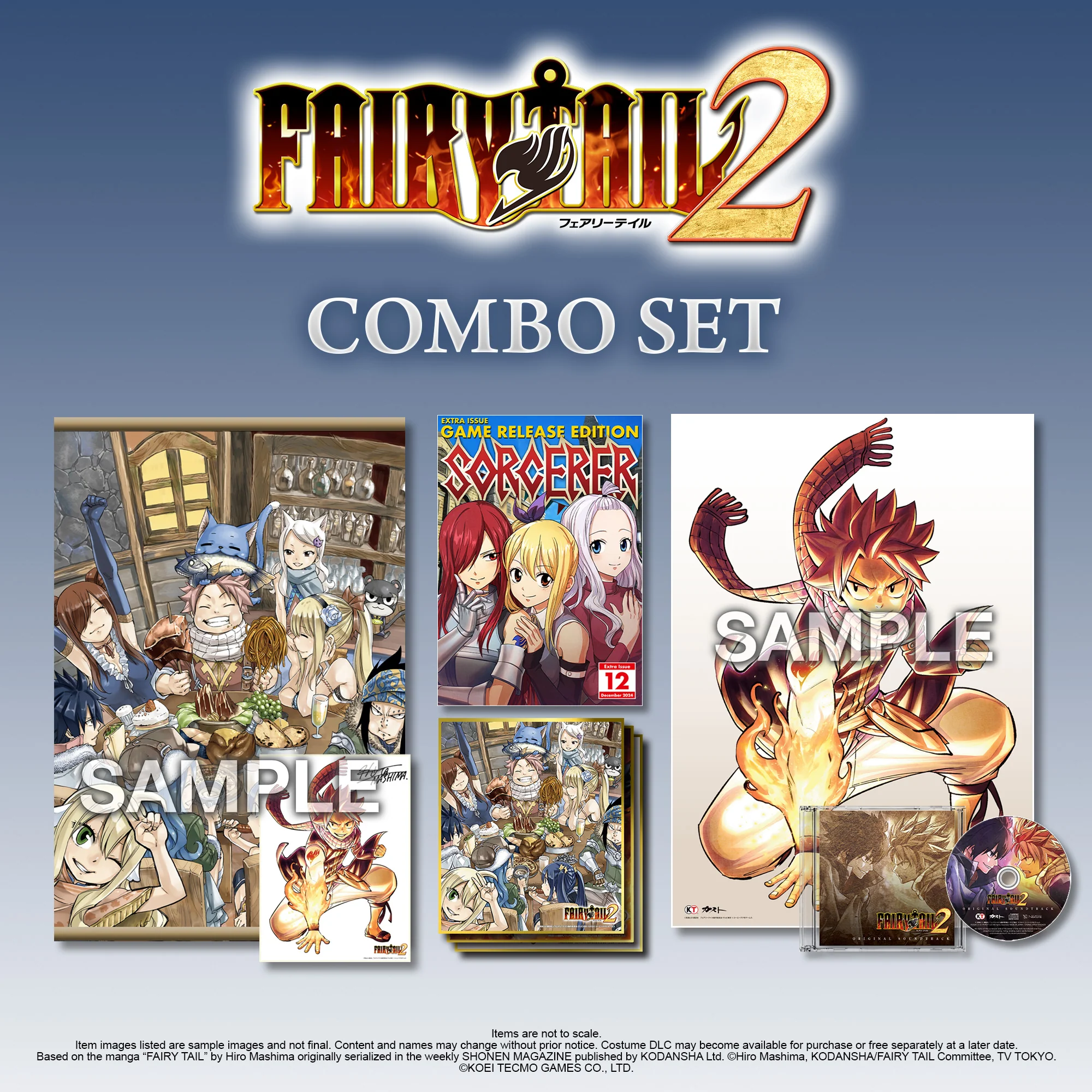 Fairy tail 2 combo set 4