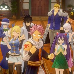 Fairy tail, natsu, lucy, juvia, erza, gray, gajeel, groupe, mage, laxus, mirajane, elfman